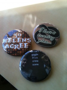 One of my souvenirs- more buttons!